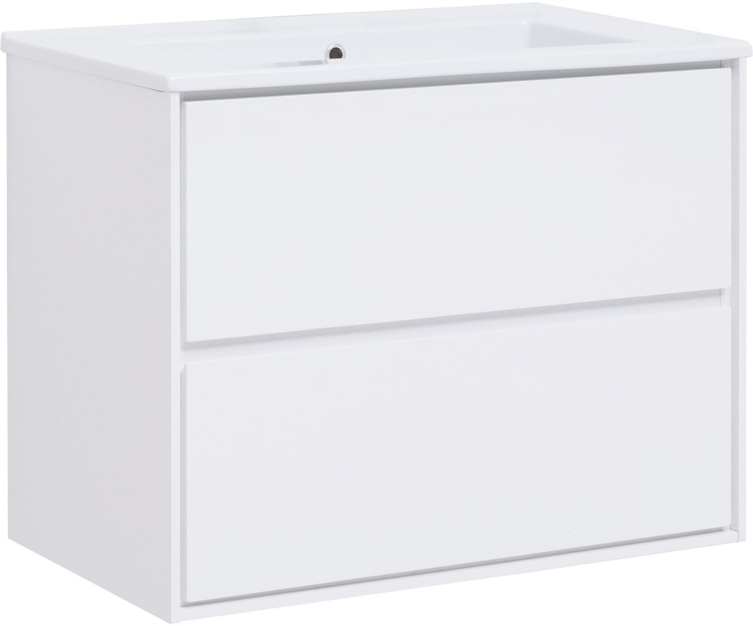 Тумба Милан 85 цв. белый глянец (339967)