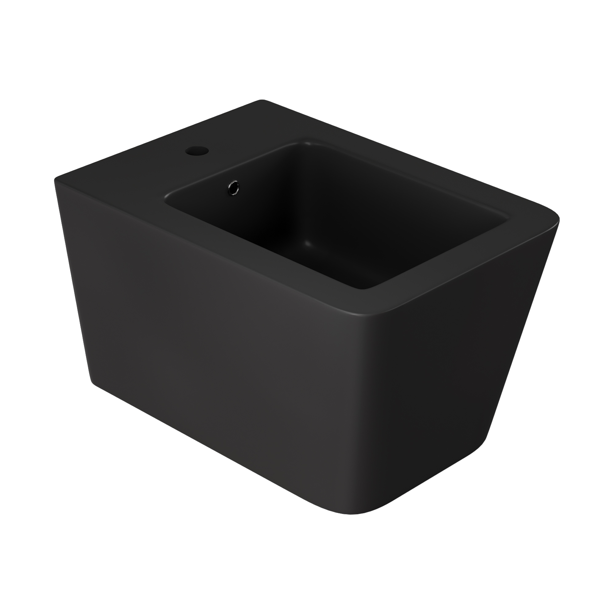 Zen подвесной унитаз с биде глянец белый с крышкой