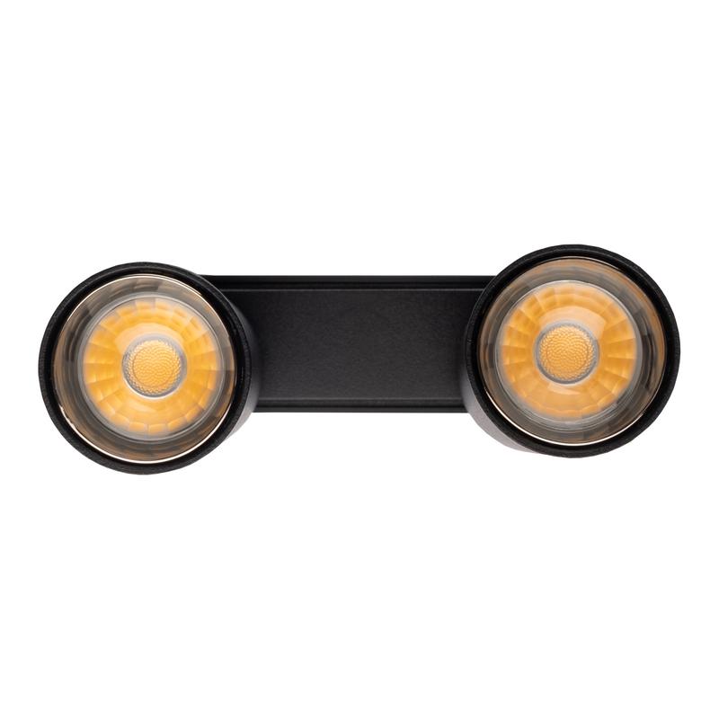 Светильник светодиодный трековый MTR16 2016 2х8Вт 4000К 24град. BL IP20 низковольтный Pro черн. JazzWay 5056558