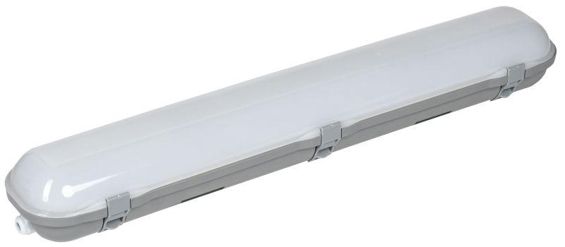 Светильник ДСП 1327 20Вт 6500К IP65 600мм пластик сер. IEK LT-DSP0-1327-020-65-K01