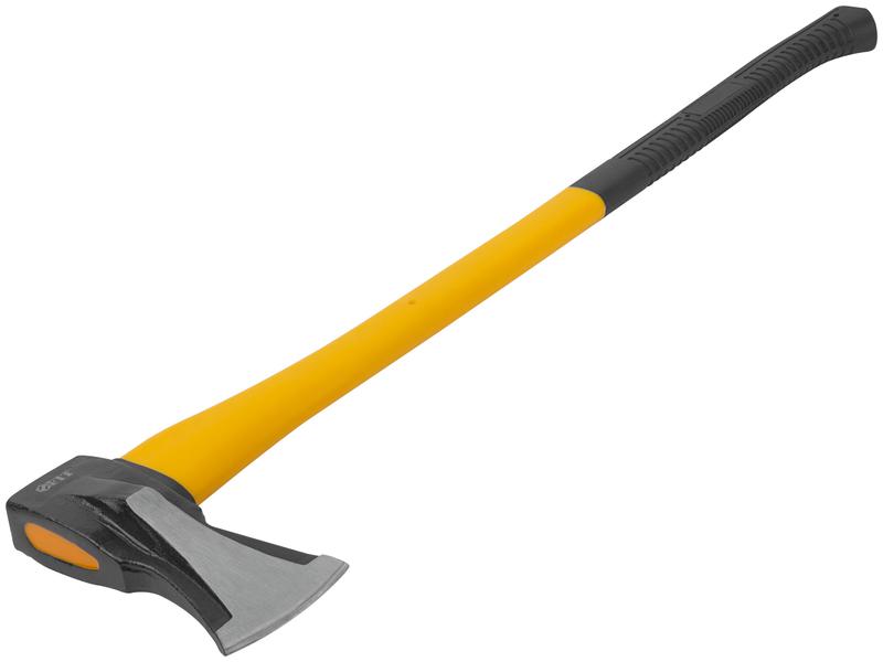 Топор-колун "ушастый" кованый 900мм 2000г фибергласовая длинная ручка FIT 46155