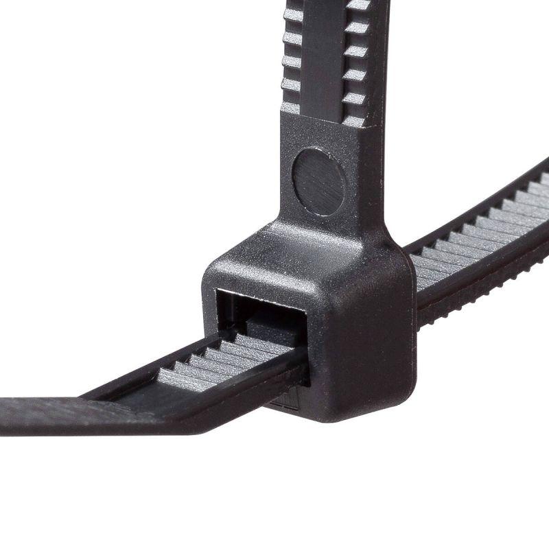 Хомут нейлоновый КСС MULTILOCK 4х250 черн. (уп.100шт) Fortisflex 102317