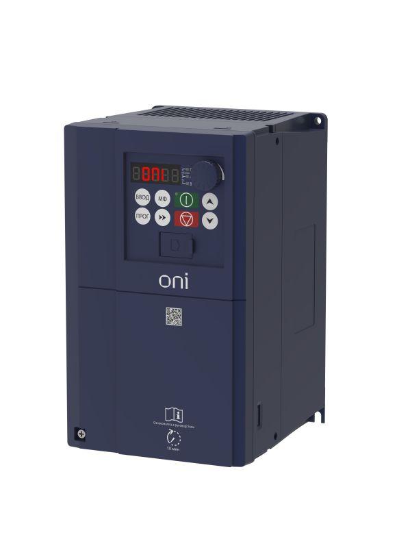 Преобразователь частоты FC-431 380В 4-5.5кВт 10-13А встроен. тормозной модуль ONI FC-431-33-040G055PT