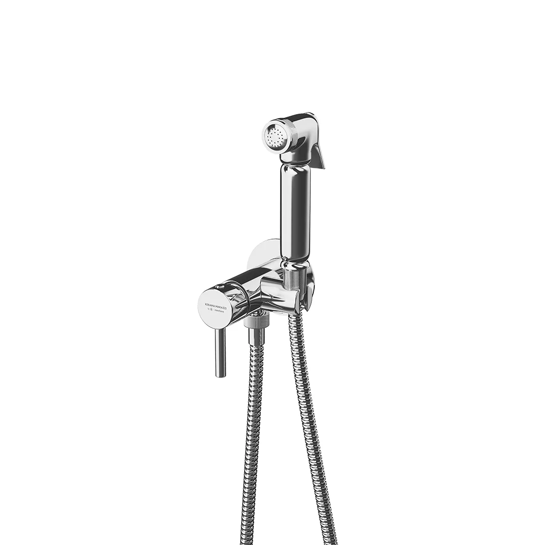 Смеситель с гигиеническим душем NOTA  встроенного монтажа, хром