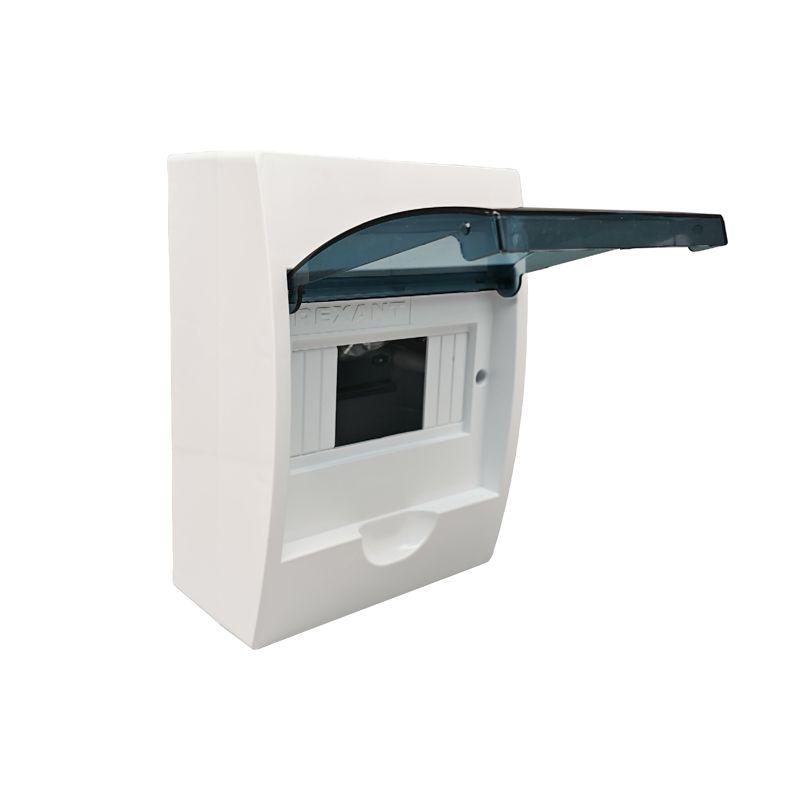Бокс ЩРН-П-6 IP41 пластик. бел. Rexant 11-0306