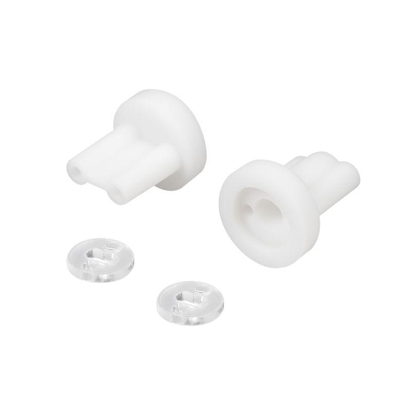 Заглушка ARL-WAVE-18х15-S-CAP-SET-WH пластик компл. Arlight 052652