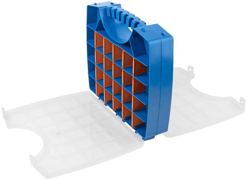 Органайзер двухсторонний 330х275х85мм 56 отделений MOS 65671М