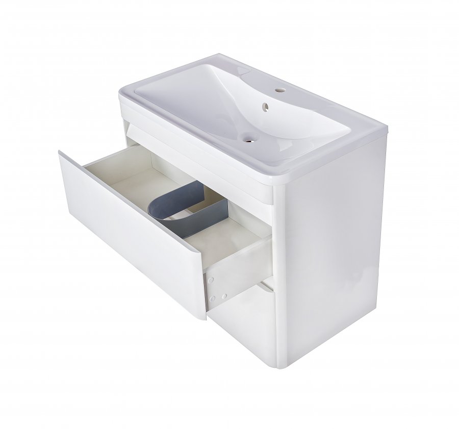 Тумба подвесная "Атлантика 80", Люкс антискрейч, PLUS