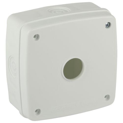 Коробка монтажная для камер видеонаблюдения 140х140х66мм IP56 бел. KOR-MV-140-140-66-W-56 ЭРА Б0062827