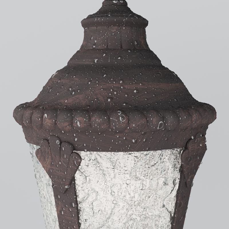 Светильник Goiri 1х60Вт E27 IP44 ландшафтный Maytoni O029FL-01BZ