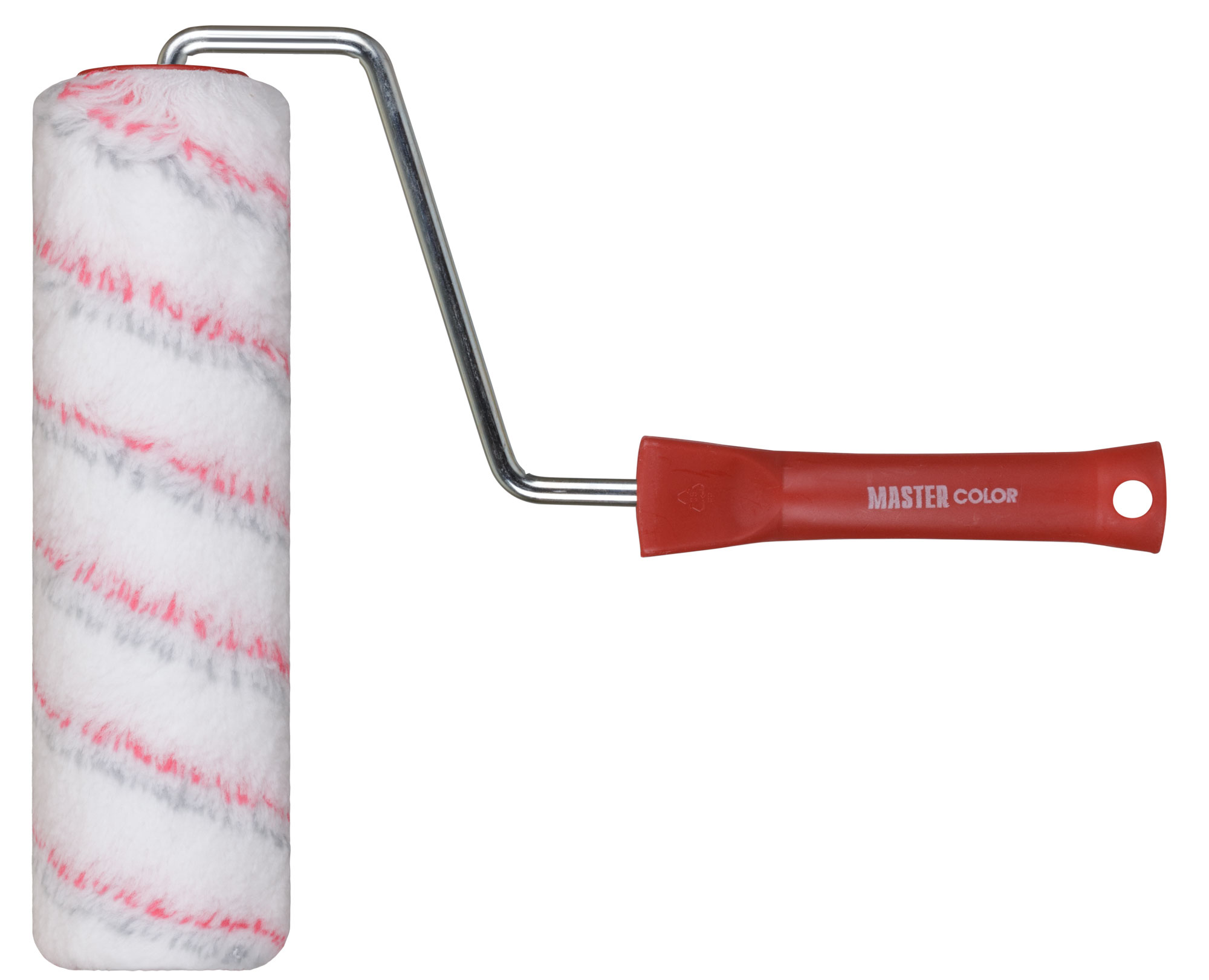 Ролик, ядро 47 мм, полиамид, ворс 18 мм, 8 мм ручка, 250 мм