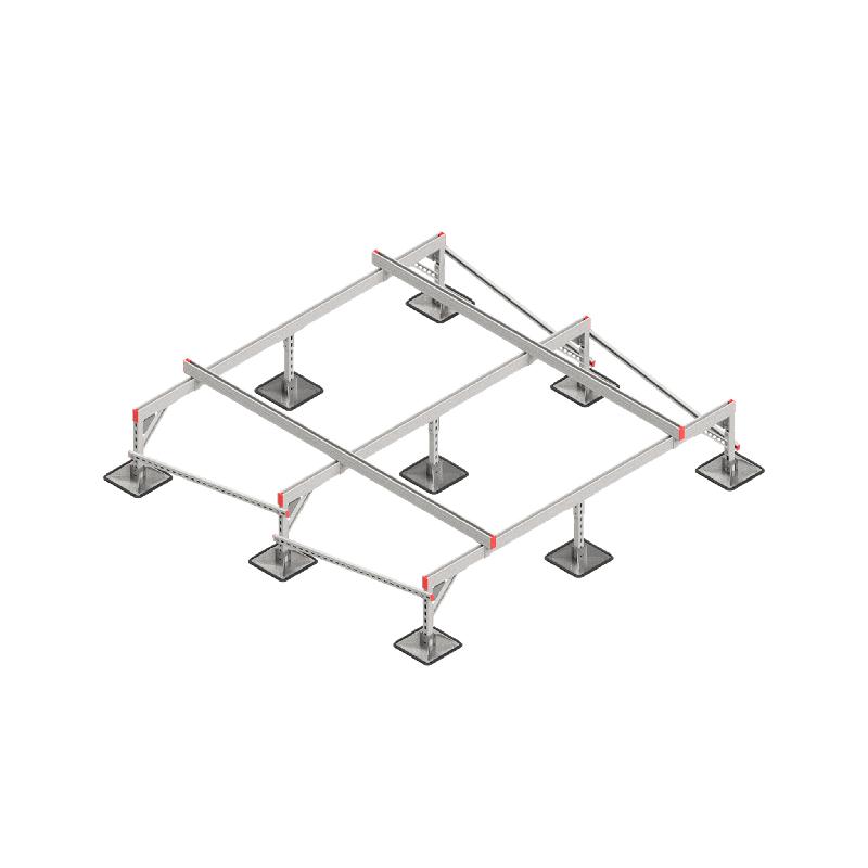 Конструкция опорная для установки оборудования TECHNORAPTOR STEELFOOT 2500х2500 HD КМ TR0345