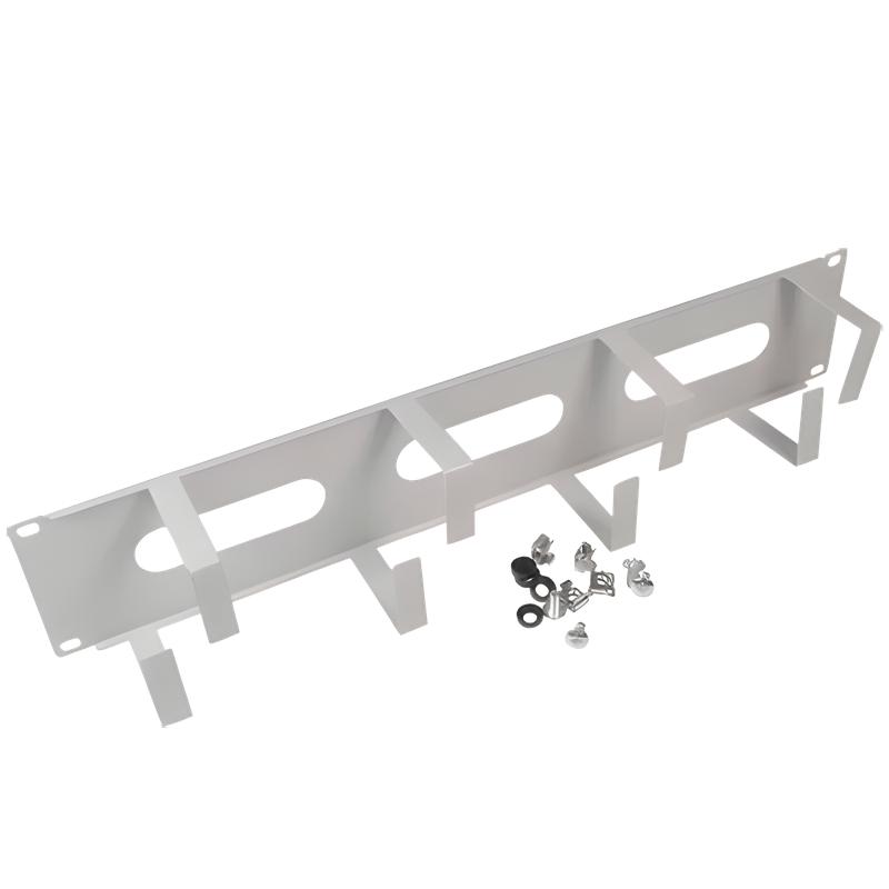 Органайзер кабельный 19дюйм 2U 5 колец метал. RAL 7035 сер. SYSMATRIX SA 0220.7000