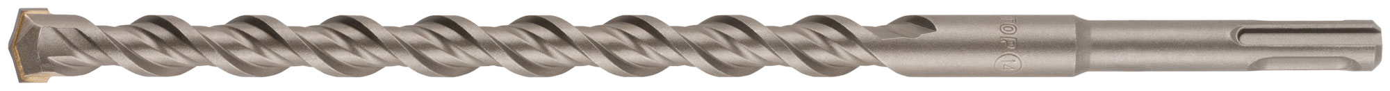 Бур по бетону CUTOP, Profi Plus - двойная спираль, три пылеотводящие кромки, 14 x 260 мм