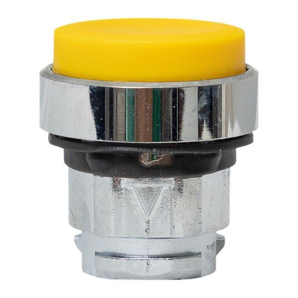 Механизм кнопки исполнительный XB4 IP65 выпирающая возвратный без фиксации без подсветки желт. EKF XB4BL-Y-65