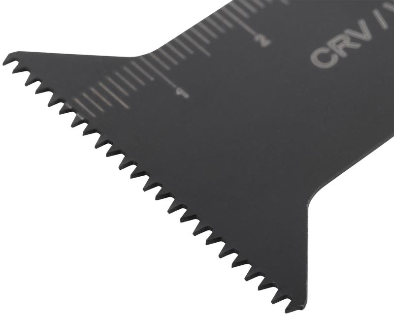 Полотно пильное фрезерованное ступенчатое удлиненное CrV сталь 40х0.6мм FIT 37906