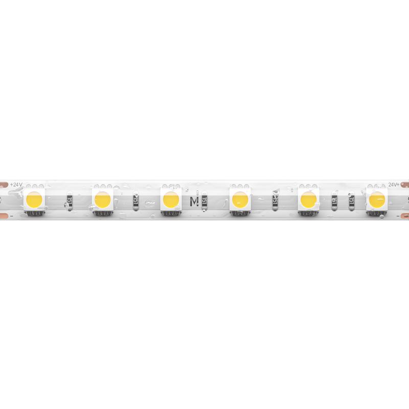Лента светодиодная 24В 5050 14.4Вт/м 3000К IP65 (уп.5м) Maytoni 201192
