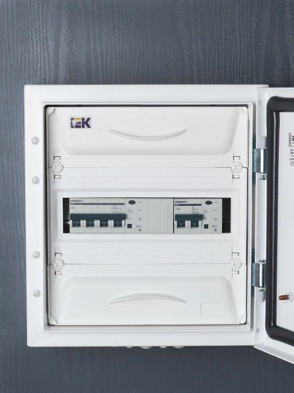 Выключатель автоматический дифференциального тока 2п 25А 30мА АД12 GENERICA MAD15-2-025-C-030