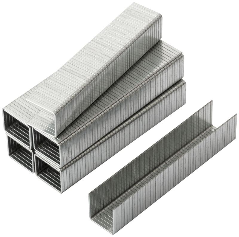 Скоба для степлера закаленные прямоугольные 10 6ммх1.2мм (широкие тип 140) 12мм (уп.500шт) FIT 31212