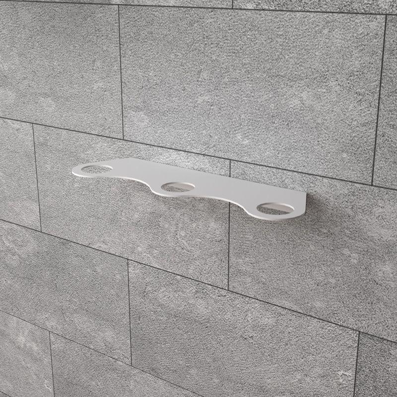 Держатель дозатора для жидкого мыла и шампуней на 3 флакона настенный бел. Rexant 38-0702