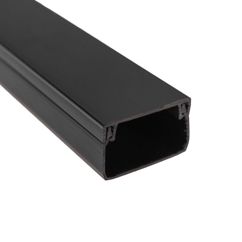 Кабель-канал 20х10 L2000 черн. Rexant 28-2010-8