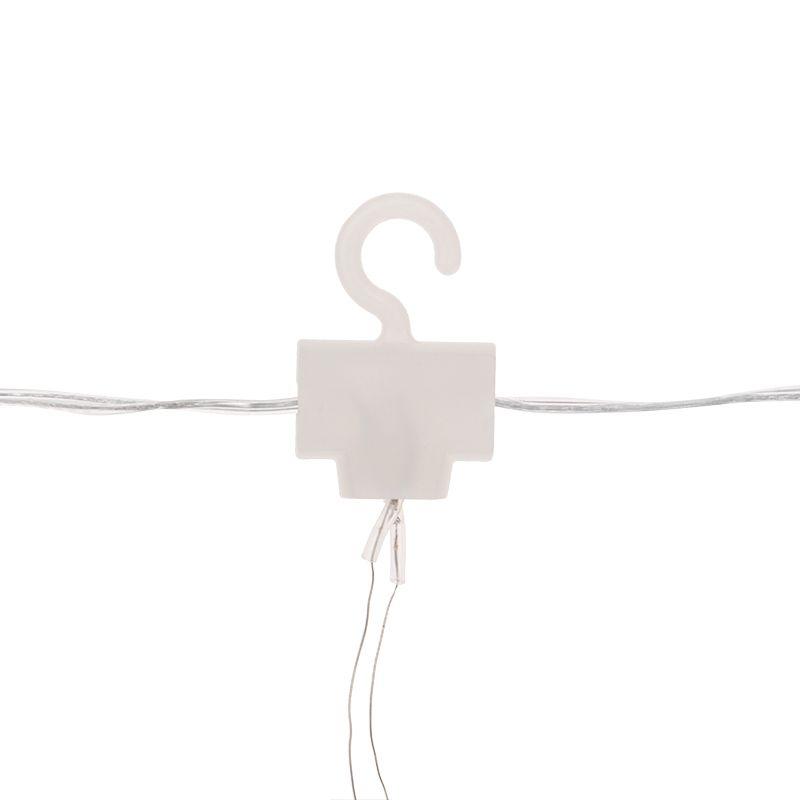 Гирлянда светодиодная "Роса "Светодиодный дождь" 3х2м LED тепл. бел. 12Вт IP20 USB+пульт управления с крючками для крепления Neon-Night 315-876