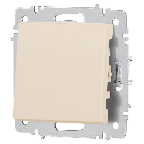 Кнопка Accent 6-109-02 10А-250В IP20 СУ сл. кость Intro Б0063606