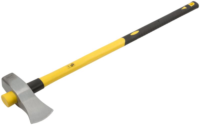 Топор-колун кованый 900мм 3600г фибергласовая длинная ручка FIT 46164