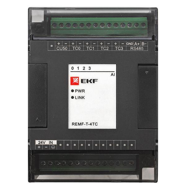 Модуль ввода термопар REMF 4 PRO-Logic (с поверкой) EKF REMF-T-4TC-V