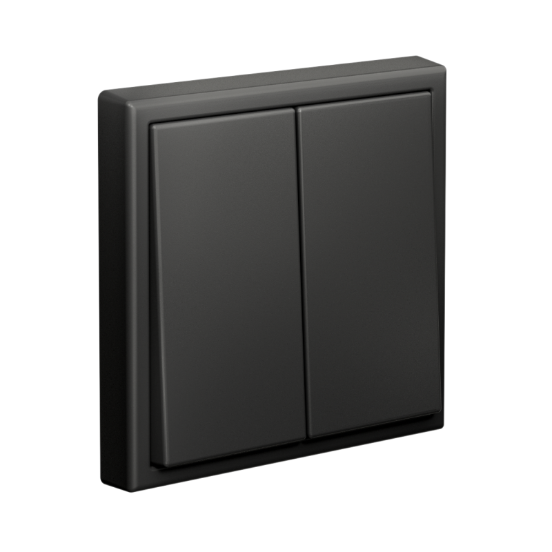 Выключатель 2-кл. ArtGallery 10AX быстрозажим. клем. механизм базальт SE GAL001451S