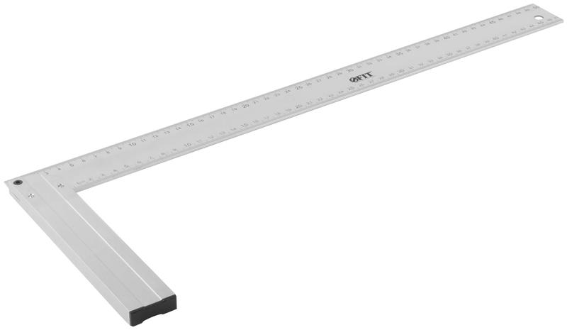 Угольник столярный литой профи 500мм алюм. FIT 19555