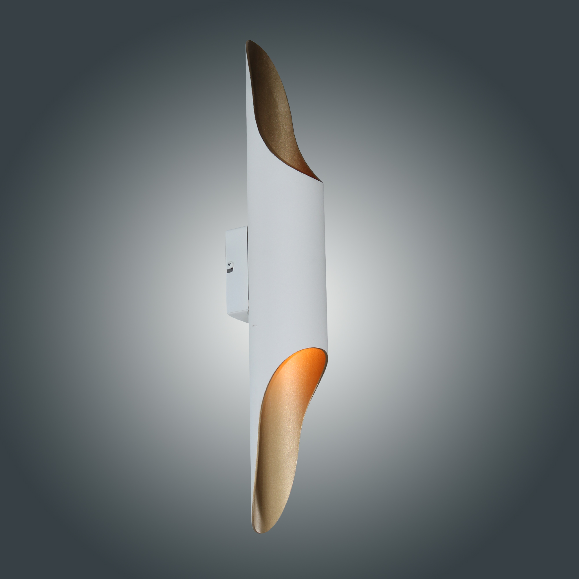 Светильник настенный Мишель 80 523 бел.зол. НББ 01-2х25-104 G9