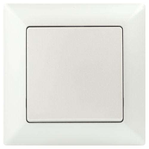 Выключатель 1-кл. СП Solo 4-101-06 10А 250В IP20 перламутр Intro Б0053551