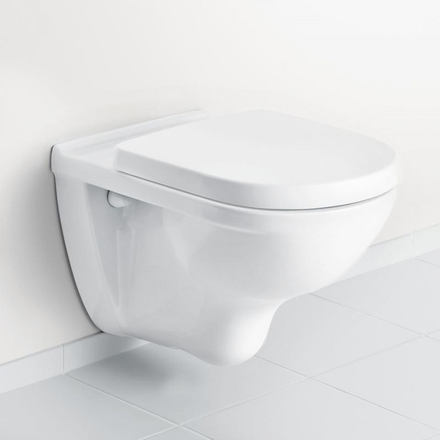 Унитаз Villeroy&Boch O.Novo 5660HR01 подвесной безободковый с микролифтом