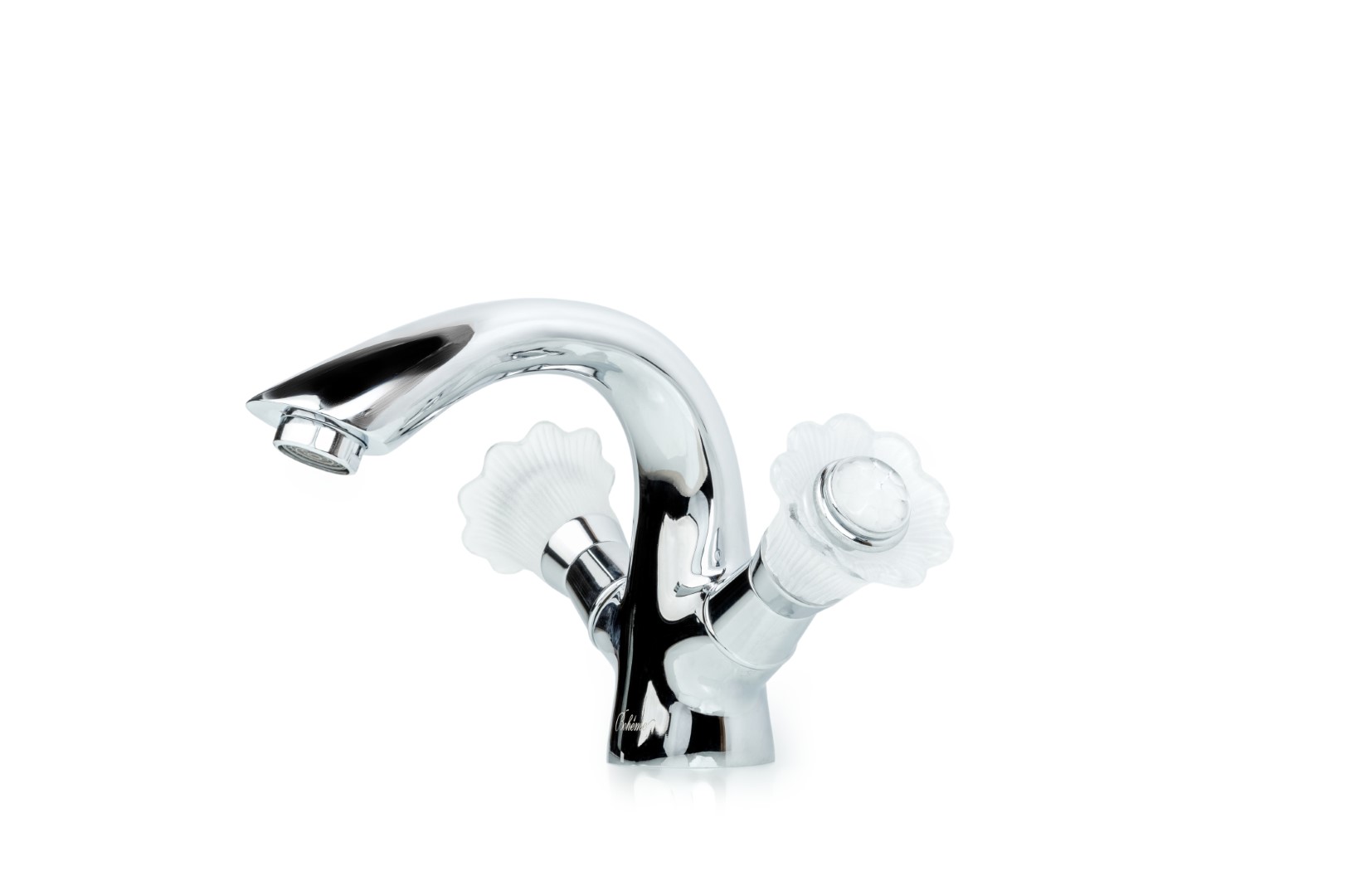 Смеситель для умывальника, Camelia хром_Комплект