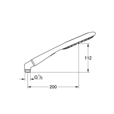 Душевая лейка Grohe Rainshower Icon 27444000