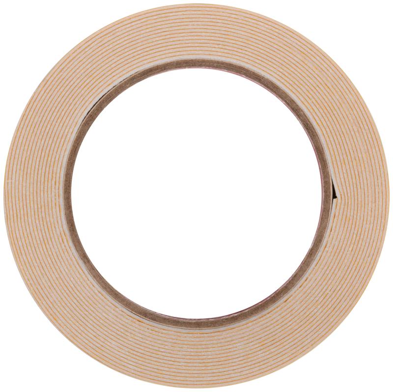 Лента монтажная клейкая на вспененной основе 12ммх5м черн. КУРС 11781