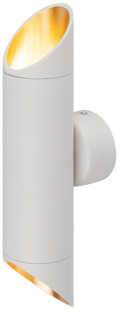 Светильник настенный WL52 WH/GD 2*GU10 2*12Вт IP20 белый, золото