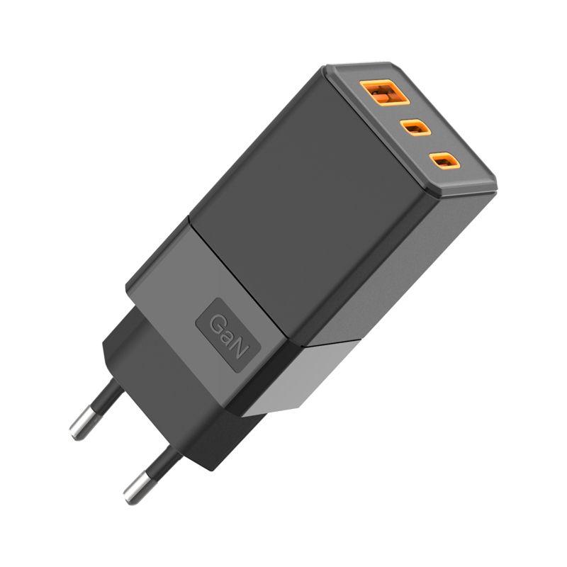 Устройство зарядное сетевое USB-A и 2 USB-C 65Вт Rexant 18-2209