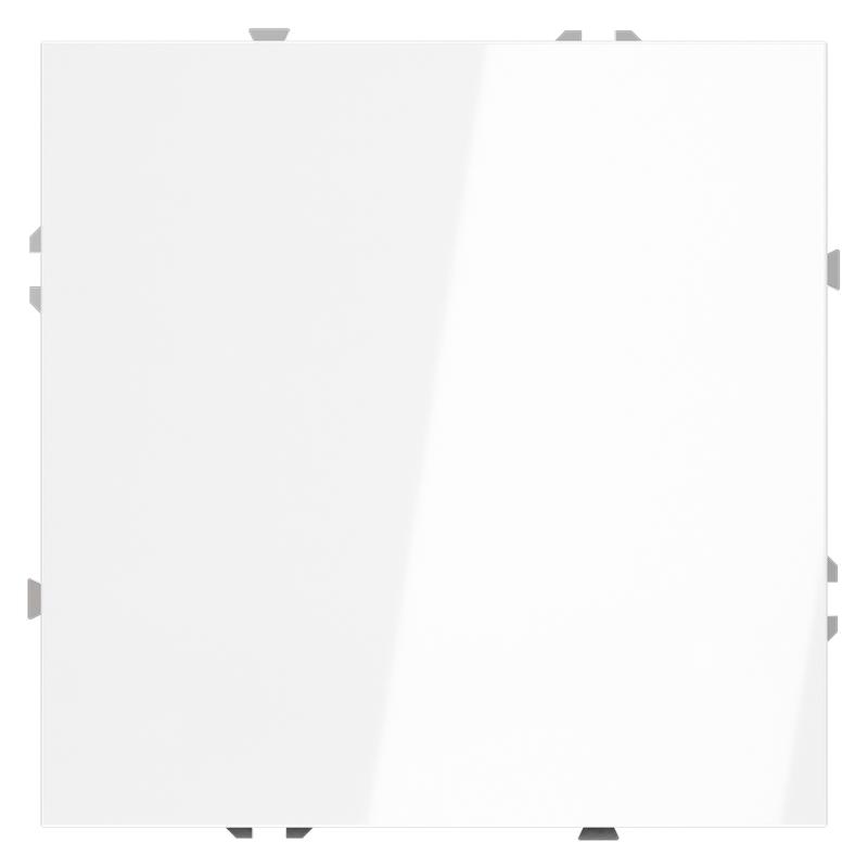 Заглушка СП S70 с суппортом механизм бел. глянцевый Voltum VLS080101