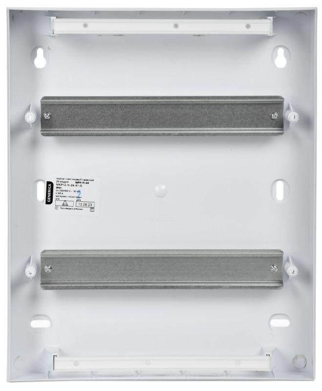 Бокс ЩРН-П-24 мод. навесной пластик IP41 GENERICA MKP12-N-24-41-G