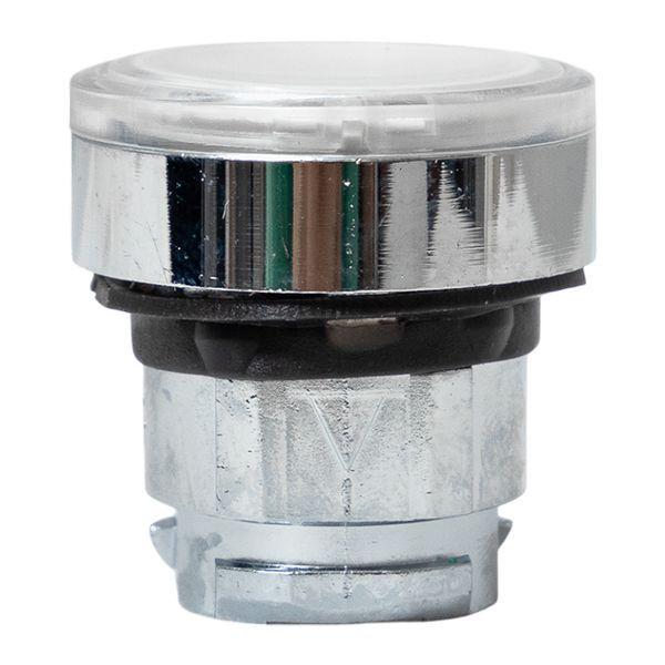 Механизм кнопки исполнительный XB4 IP65 плоский возвратный без фиксации с подсветкой бел. EKF XB4BW-W-65