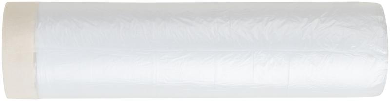 Пленка укрывная с клейкой лентой 8мкм 1400ммх15м FIT 11863