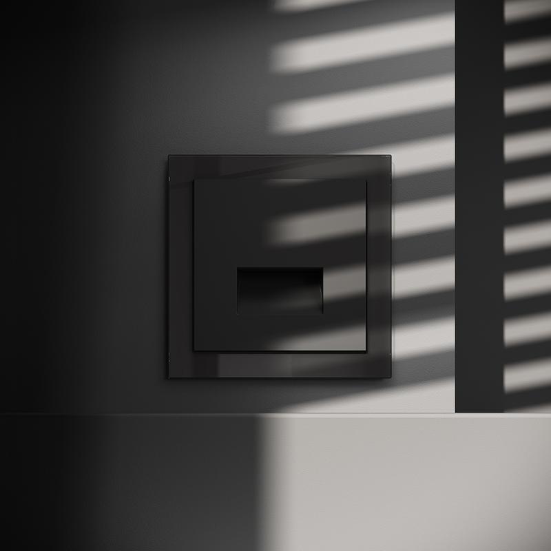 Подсветка светодионая СП S70 механизм черн. матов. Voltum VLS070608