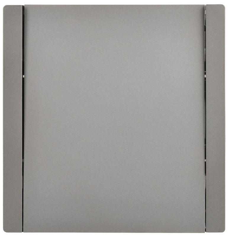 Выключатель 1-кл. FORTE&PIANO 10А FP510 с самовозвратом сталь IEK FP-V14-0-10-1-K46