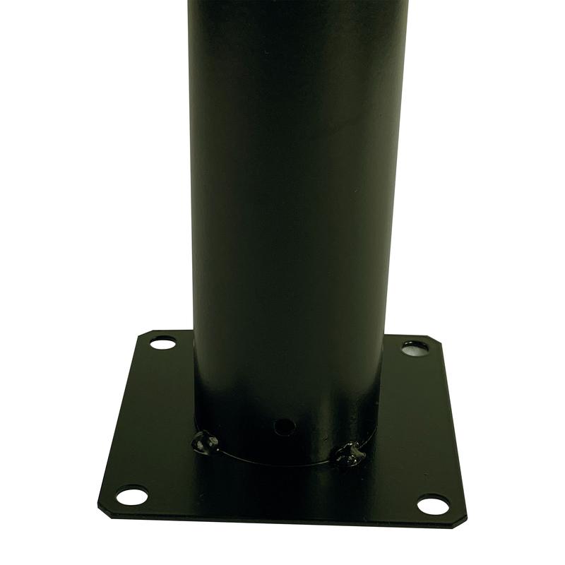 Опора трубчатая с фланцем 1.2м d60мм сталь черн. Элетех 1030480392