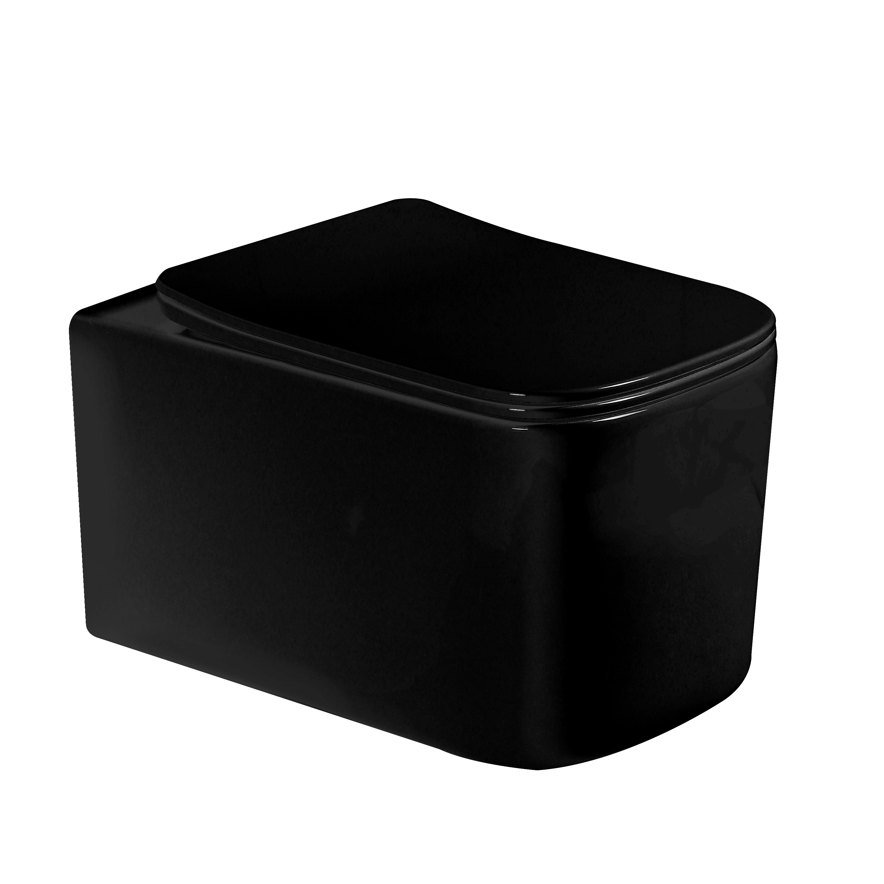 Унитаз подвесной с функцией биде, Mane Белый глянец c крышкой