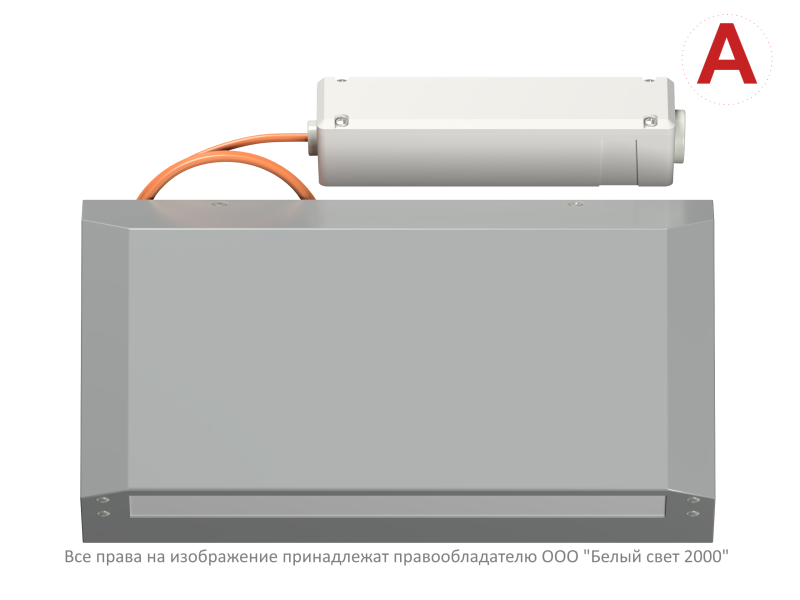 Светильник аварийный BS-CUSTOS-10-L2-LED V01 4000К Gray (-60) Белый свет a32409
