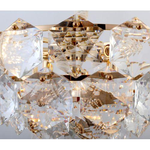 Люстра Rike 1023-208 40Вт 8хE14 хрусталь классика Rivoli Б0050244