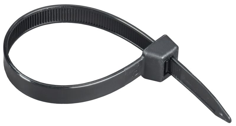 Хомут 12.4х230мм P6.6 стандартный черн. (уп.100шт) IEK UHH30-D124-230-100-K02